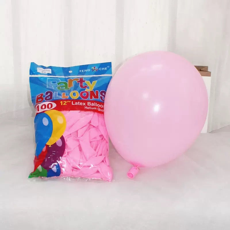 12 Inch Latex Balloons for Birthday Party &amp; Wedding Decor, 3D Heart Woven Balloon Garland