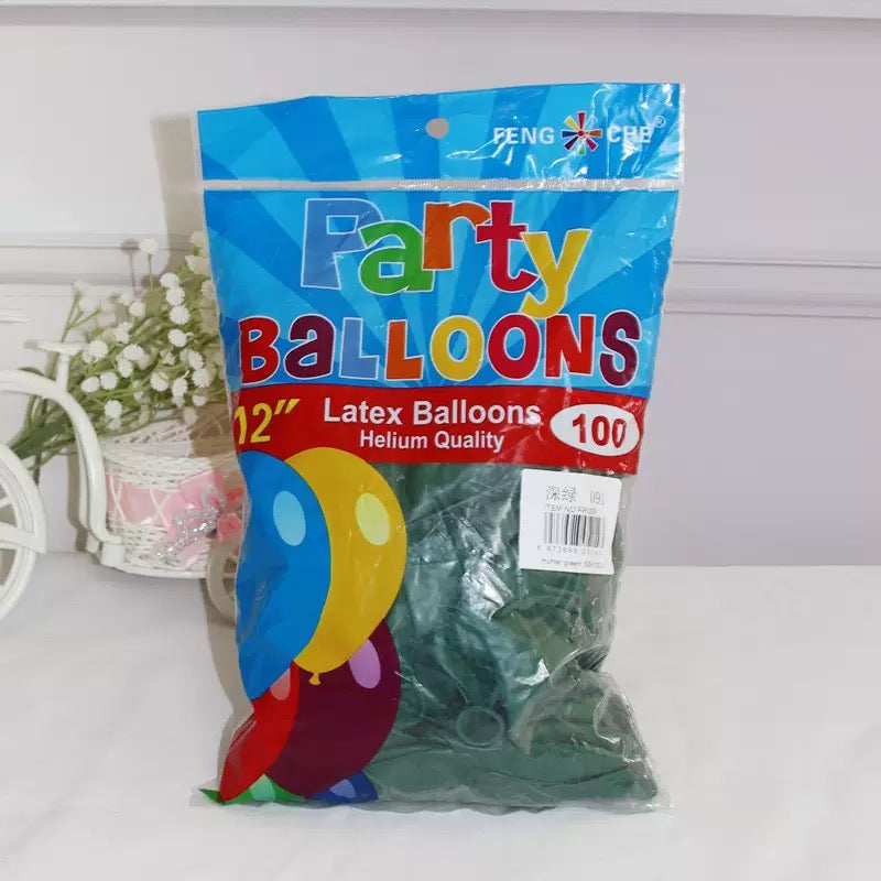 12 Inch Latex Balloons for Birthday Party &amp; Wedding Decor, 3D Heart Woven Balloon Garland