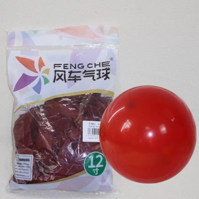 12 Inch Latex Balloons for Birthday Party &amp; Wedding Decor, 3D Heart Woven Balloon Garland