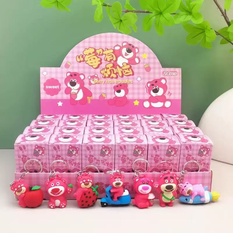 Cute Capybara Flocked Figure Mystery Blind Box Toys Kids Prize Vending Machine Gift Cross-border Wholesale