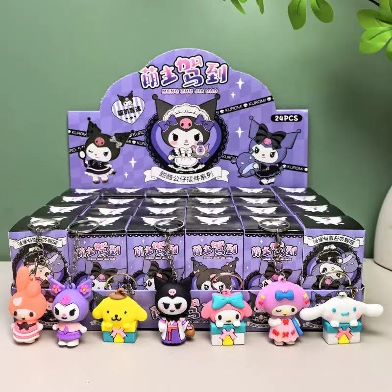 Cute Capybara Flocked Figure Mystery Blind Box Toys Kids Prize Vending Machine Gift Cross-border Wholesale