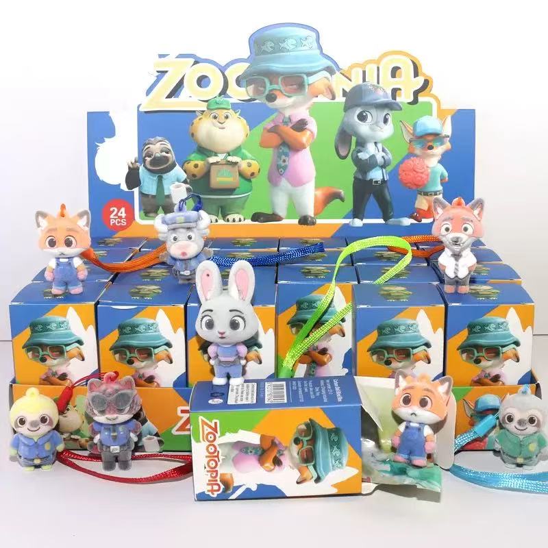 Cute Capybara Flocked Figure Mystery Blind Box Toys Kids Prize Vending Machine Gift Cross-border Wholesale