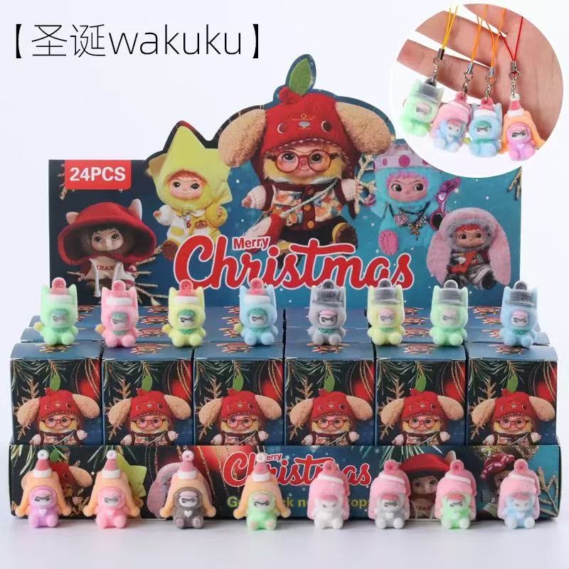 New Zootopia Nick Wilde Rabbit Keychain Blind Box Mystery Toy Movie Merchandise for Kids  POP MART DIMOO Dating Series Blind Box Trendy Figure Collectible Doll Desk Decor Gift