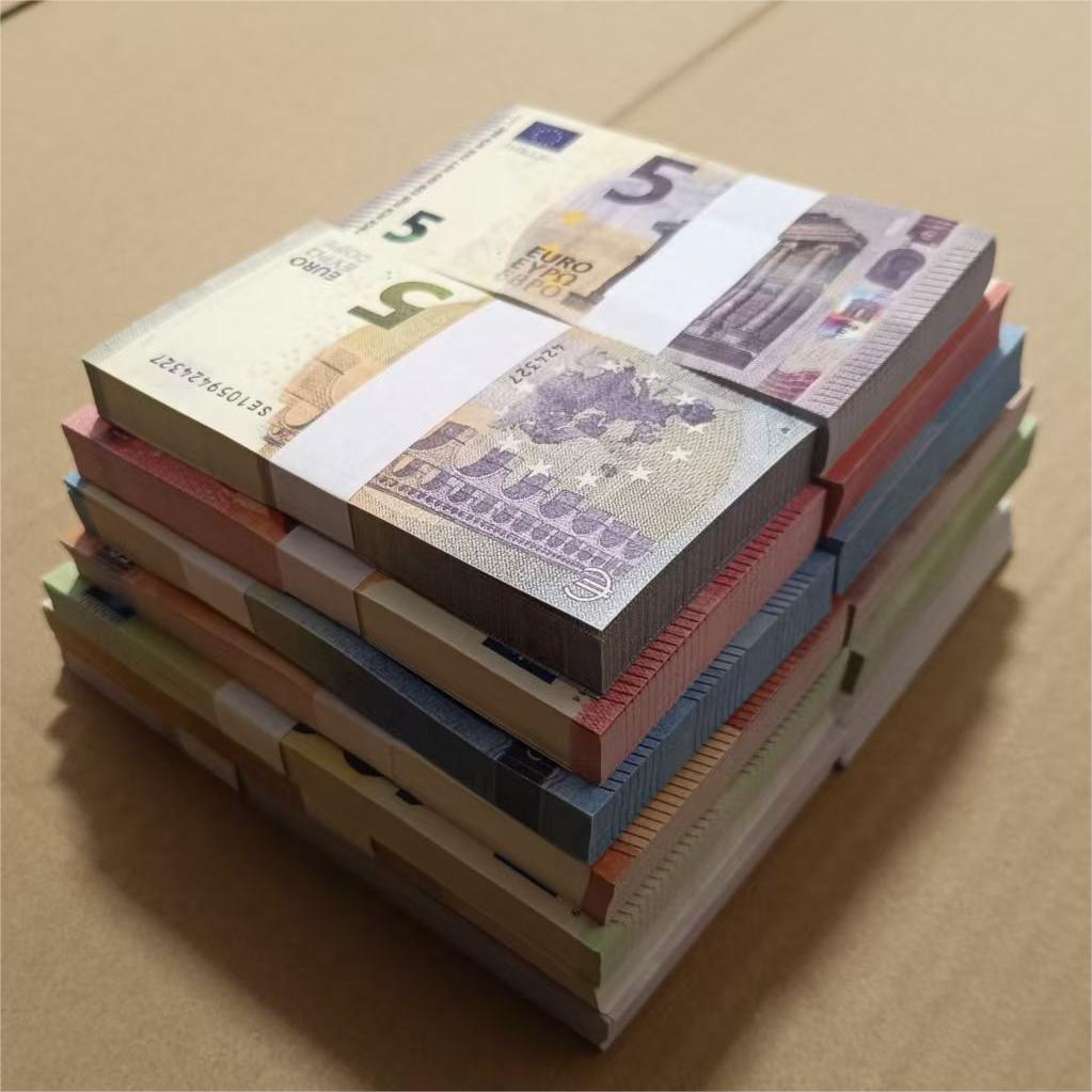 Virtual Euro Prop Currency Money Props Play Game Money Decor Party Money Banknote Bill Euros Europe Money Prop