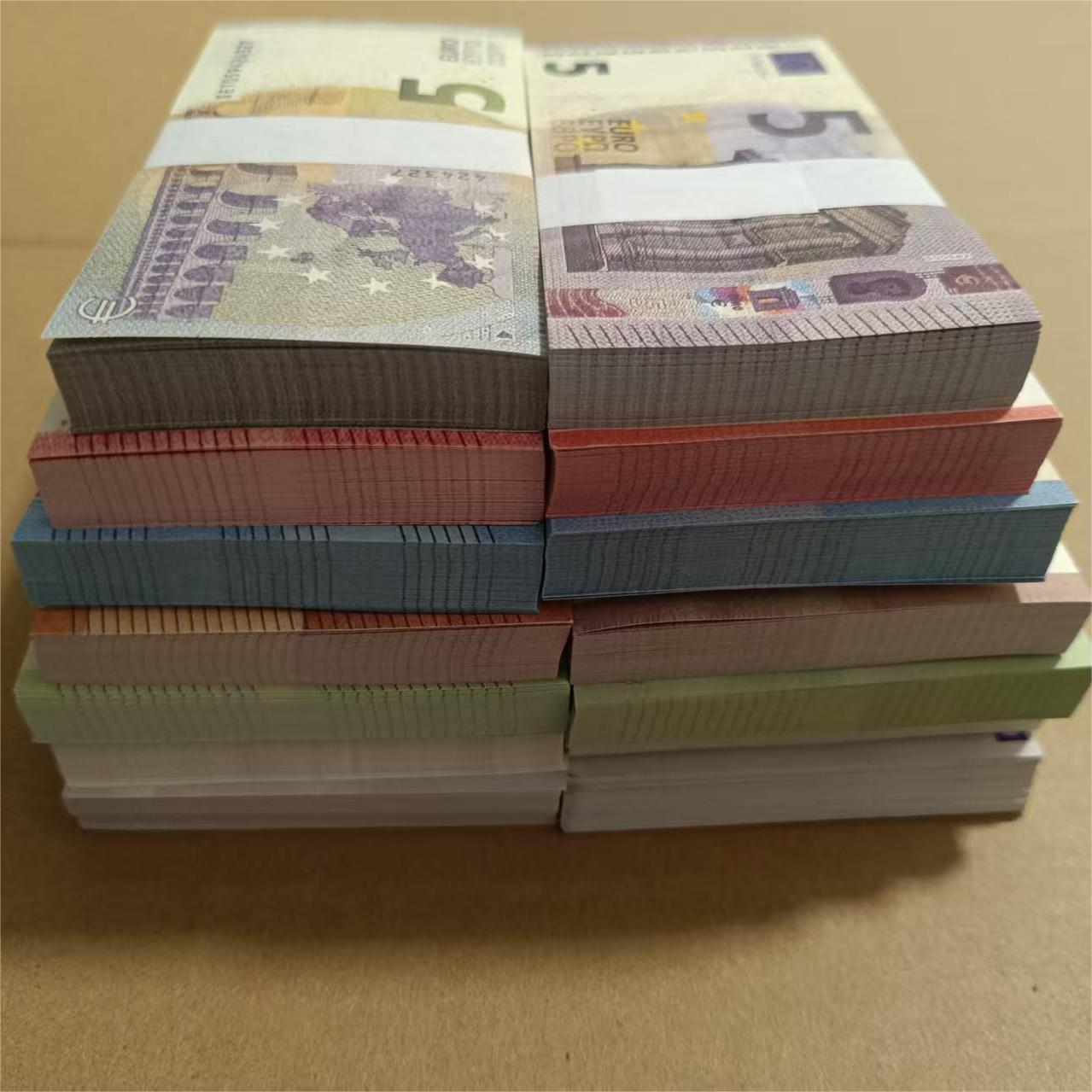 1. Euro Game Token Prop Money - Virtual Currency Play Game Movie Money Banknote Bill Prop Euros