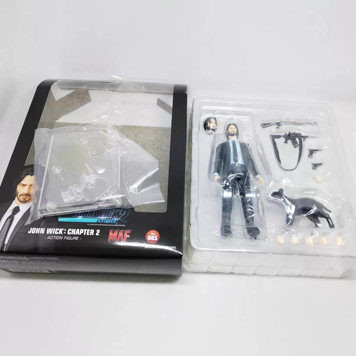 John Wick Chapter 2 MAF 085 6" Action Figure Collectible Model Boxed Keanu Reeves Toys
