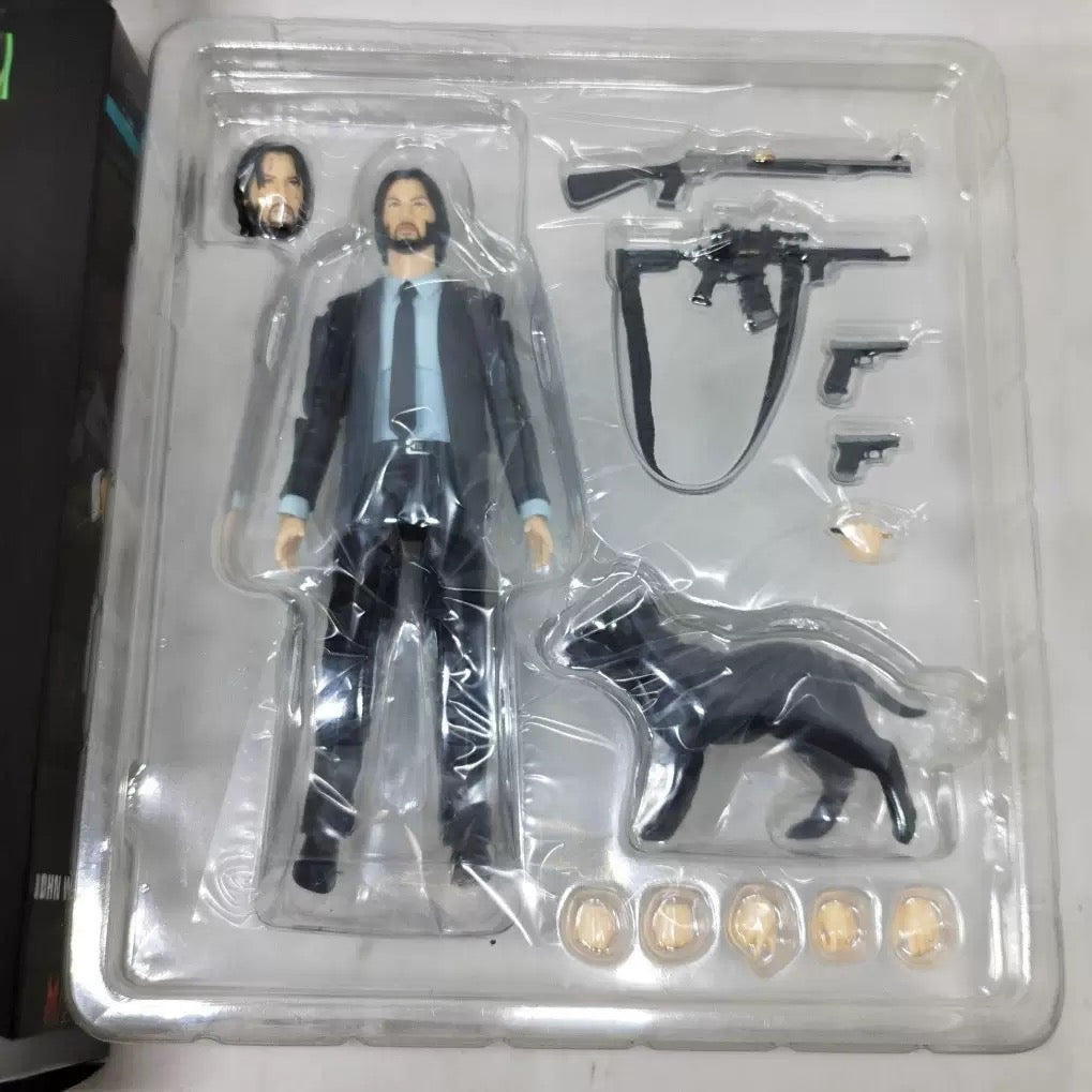 John Wick Chapter 2 MAF 085 6" Action Figure Collectible Model Boxed Keanu Reeves Toys