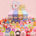 Cute Capybara Flocked Figure Mystery Blind Box Toys Kids Prize Vending Machine Gift Cross-border Wholesale