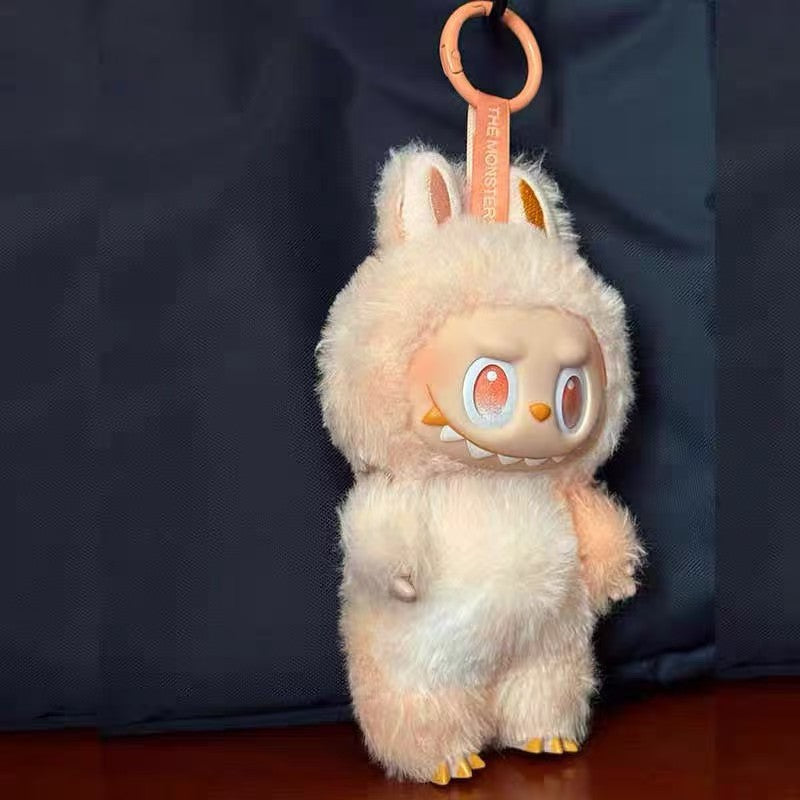 Premium Labubu Macaron Vinyl &amp; Plush Figure, 3rd Gen High Energy Trendy Toy, Cute Blind Box Collectible for Home Decor