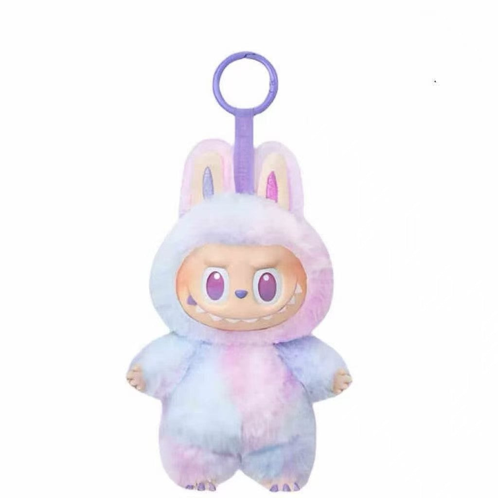 Premium Labubu Macaron Vinyl &amp; Plush Figure, 3rd Gen High Energy Trendy Toy, Cute Blind Box Collectible for Home Decor
