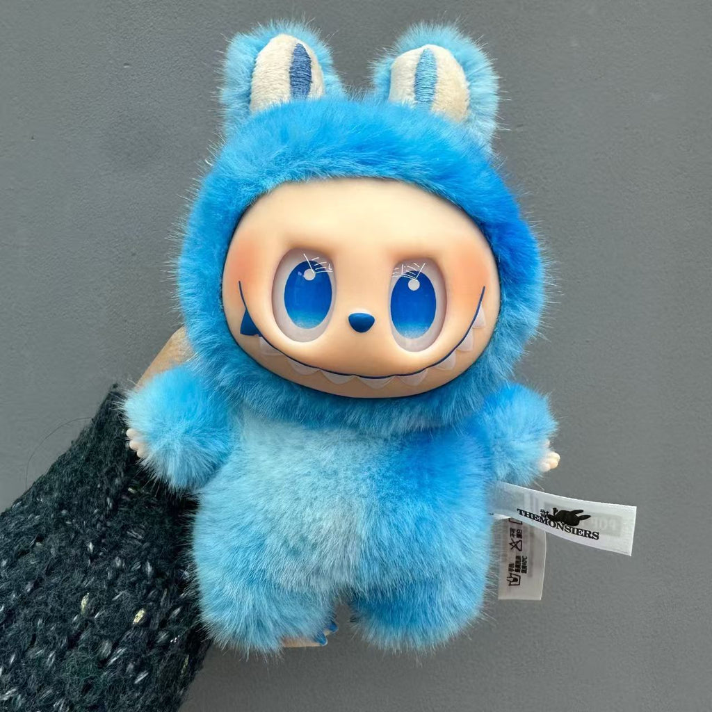 Labubu The Monsters High Energy Collection Plush Doll, Third Generation Vinyl Face Stuffed Toy, Fashion Desktop Ornament Gift