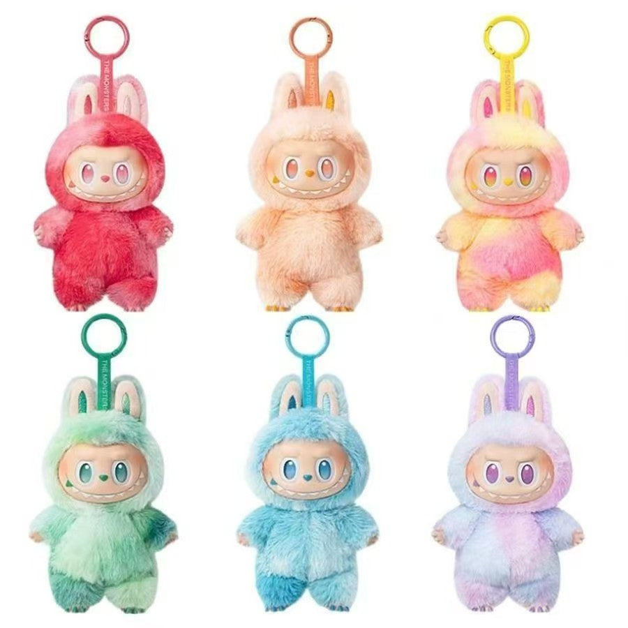 Labubu The Monsters High Energy Collection Plush Doll, Third Generation Vinyl Face Stuffed Toy, Fashion Desktop Ornament Gift