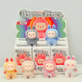 Hot Selling Flocked POP MART Labubu 3rd Generation Blind Box Figure Trendy Internet Celebrity Toy Wholesale for Vendors